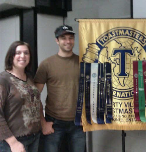 Eric welcomes Hazel to the club