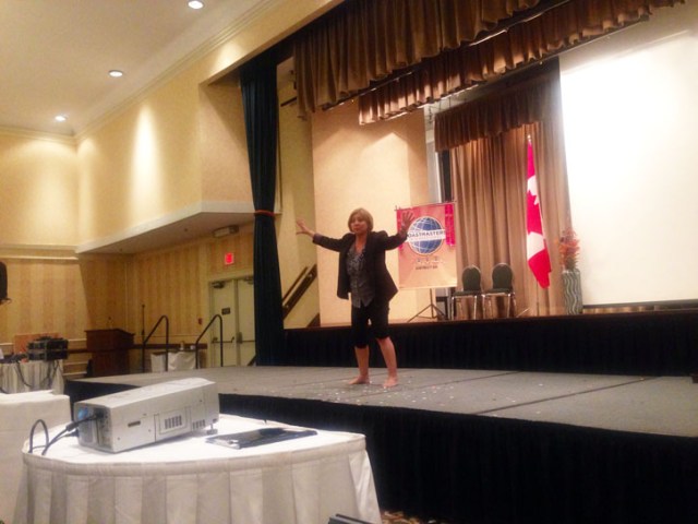 Carmelita's humorous speech